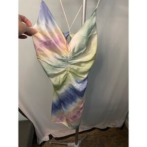 Princess Polly‎ Tie Dye Ruched Cami Size US 6